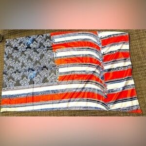2 Flag Set Dance flags for marching bands patriotic flags American patriotic